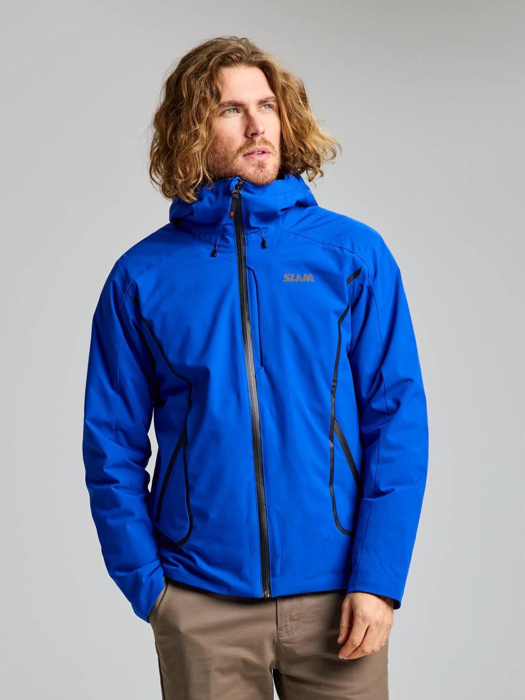 ACT HOODED INS JKT - Kék