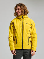 ACT HOODED INS JKT - Sárga