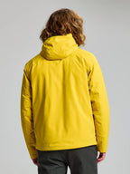 ACT HOODED INS JKT - Sárga