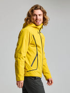 ACT HOODED INS JKT - Sárga