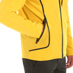 ACT HOODED INS JKT - Sárga