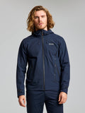 ACT HOODED JACKET - Navy