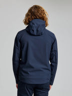 ACT HOODED JACKET - Navy