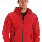 ACT HOODED JACKET - Chili