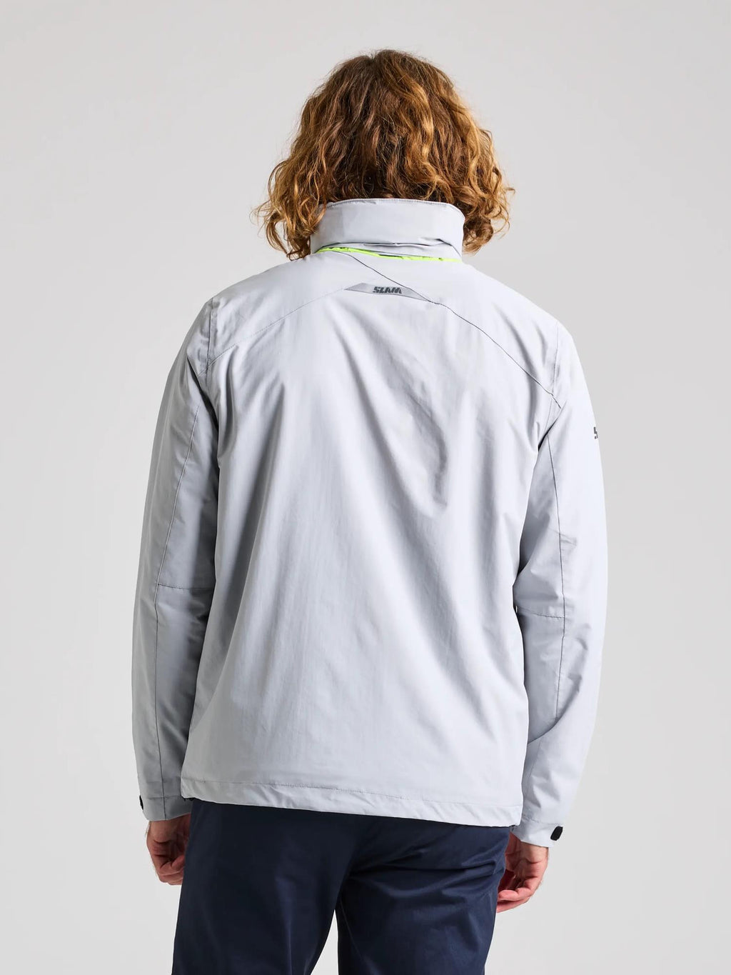 CREW WARM HOODED JACKET - Titánium