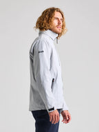 CREW WARM HOODED JACKET - Titánium