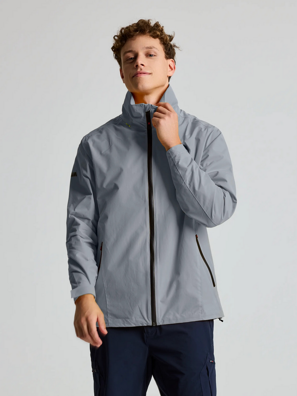 CREW HOODED JACKET 2.0 - Aluminium