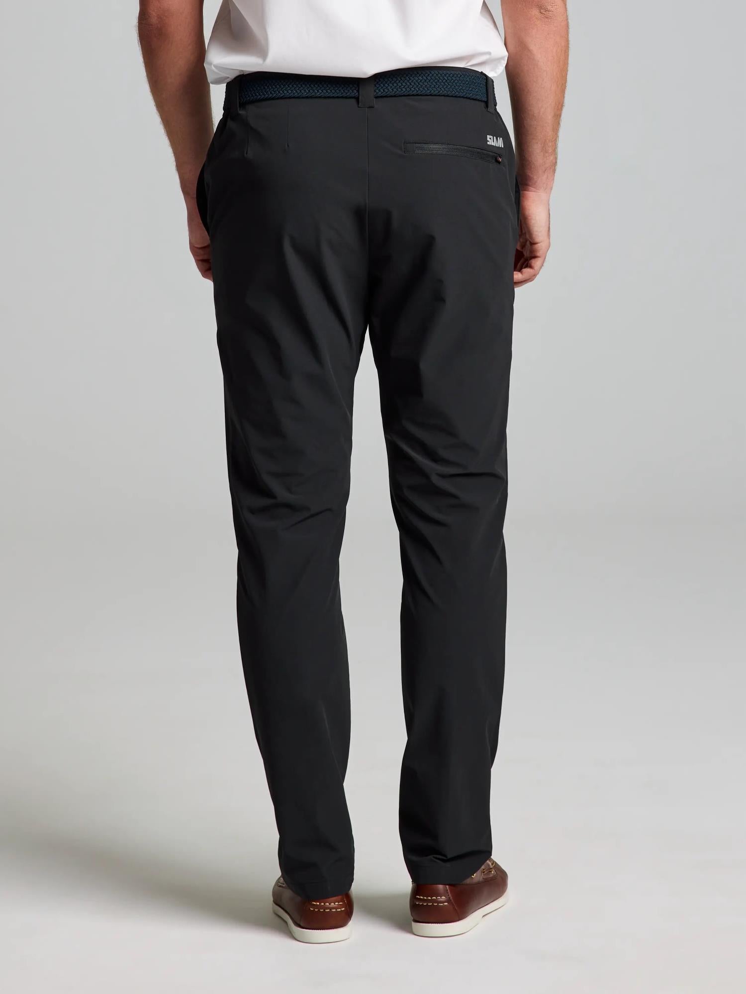 TECH CHINO PANT - Fekete