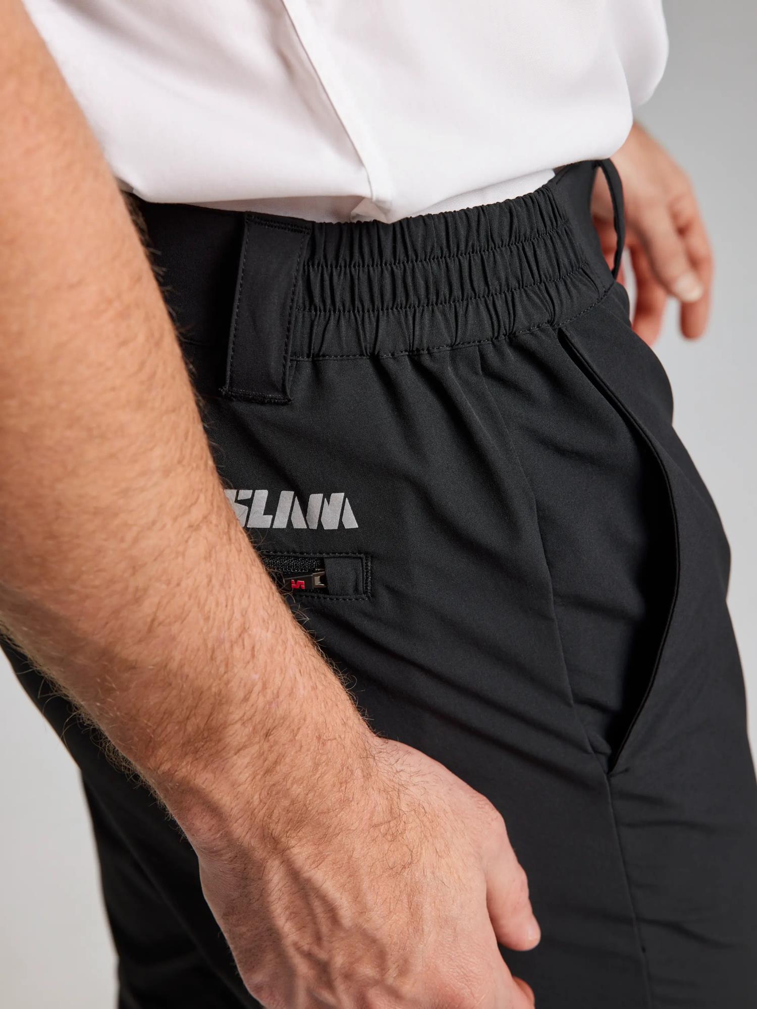 TECH CHINO PANT - Fekete