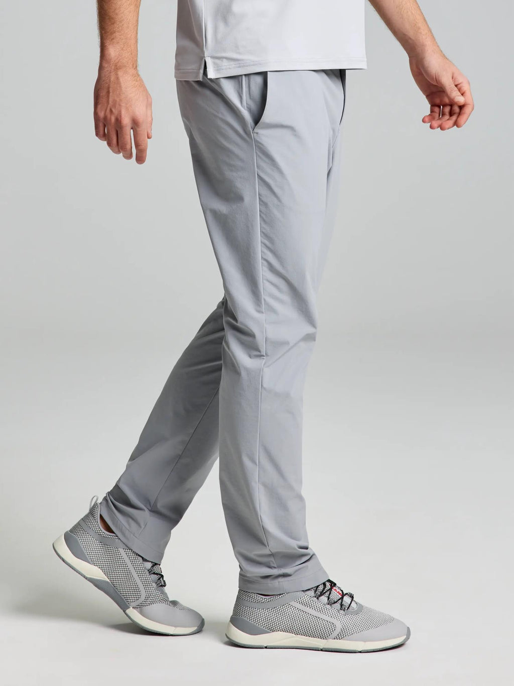 TECH CHINO PANT - Aluminium