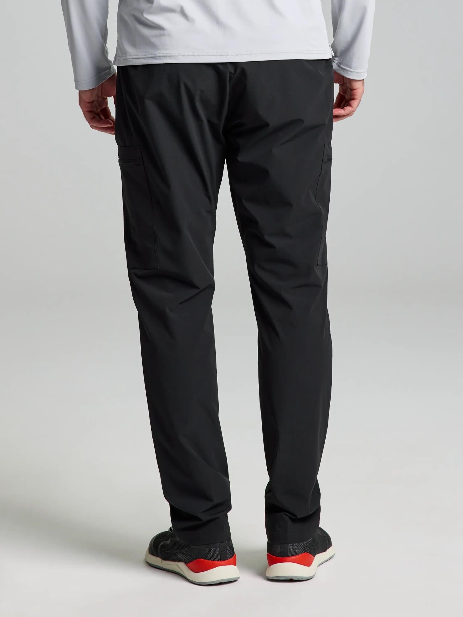 TECH CARGO PANT - Fekete
