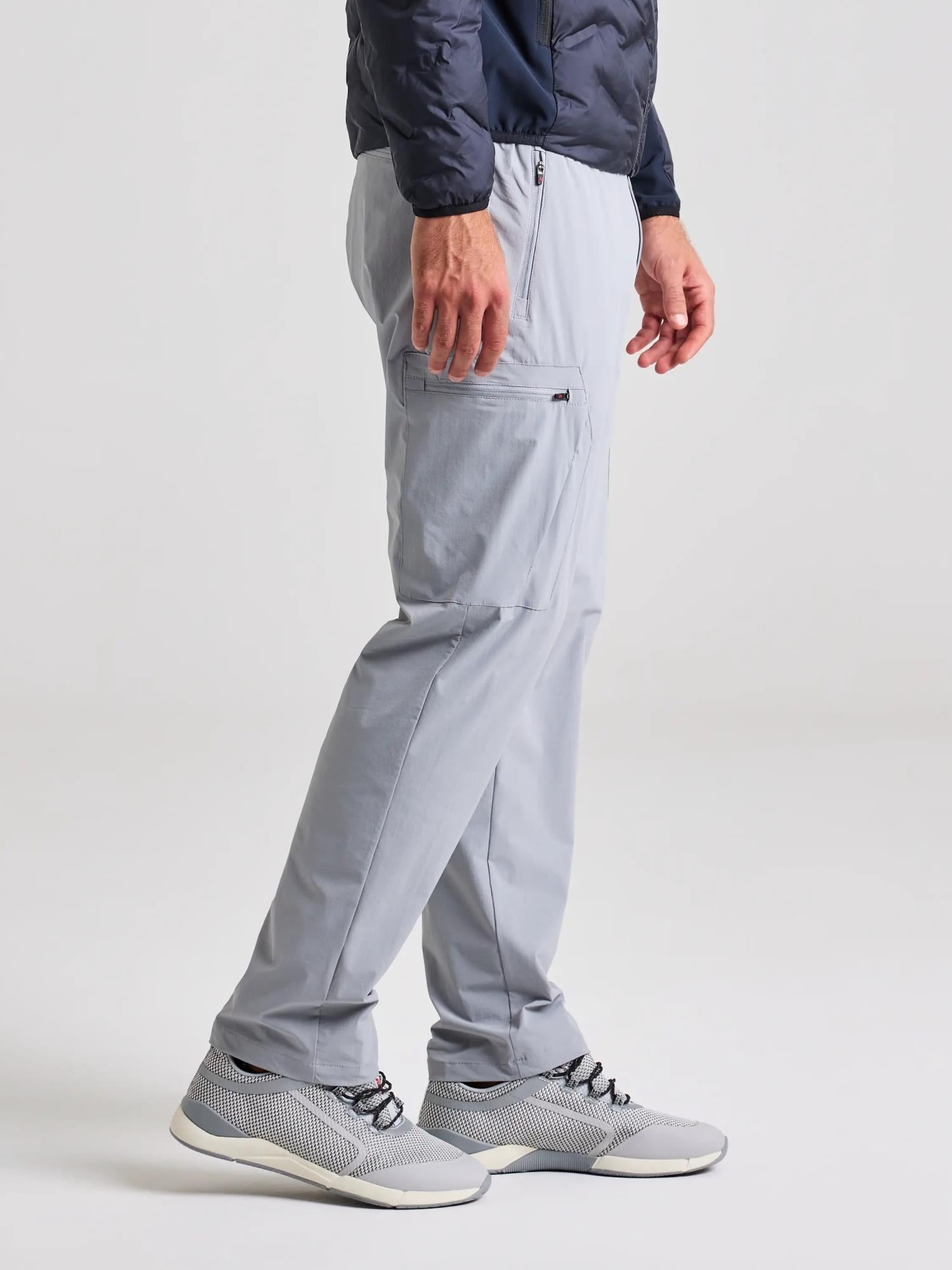 TECH CARGO PANT - Aluminium