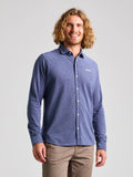 SHIRT HEBA LS - Navy