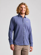 SHIRT HEBA LS - Navy