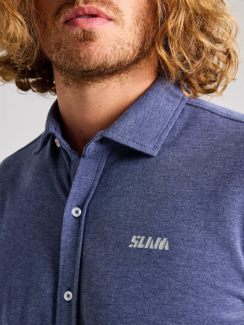 SHIRT HEBA LS - Navy