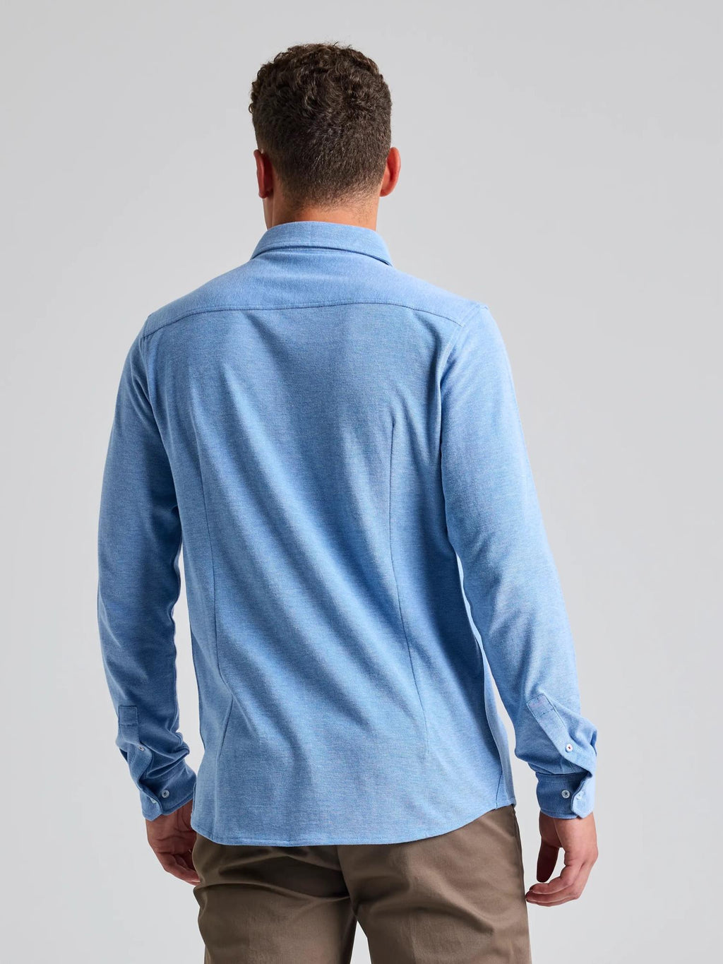 SHIRT HEBA LS - Világos kék