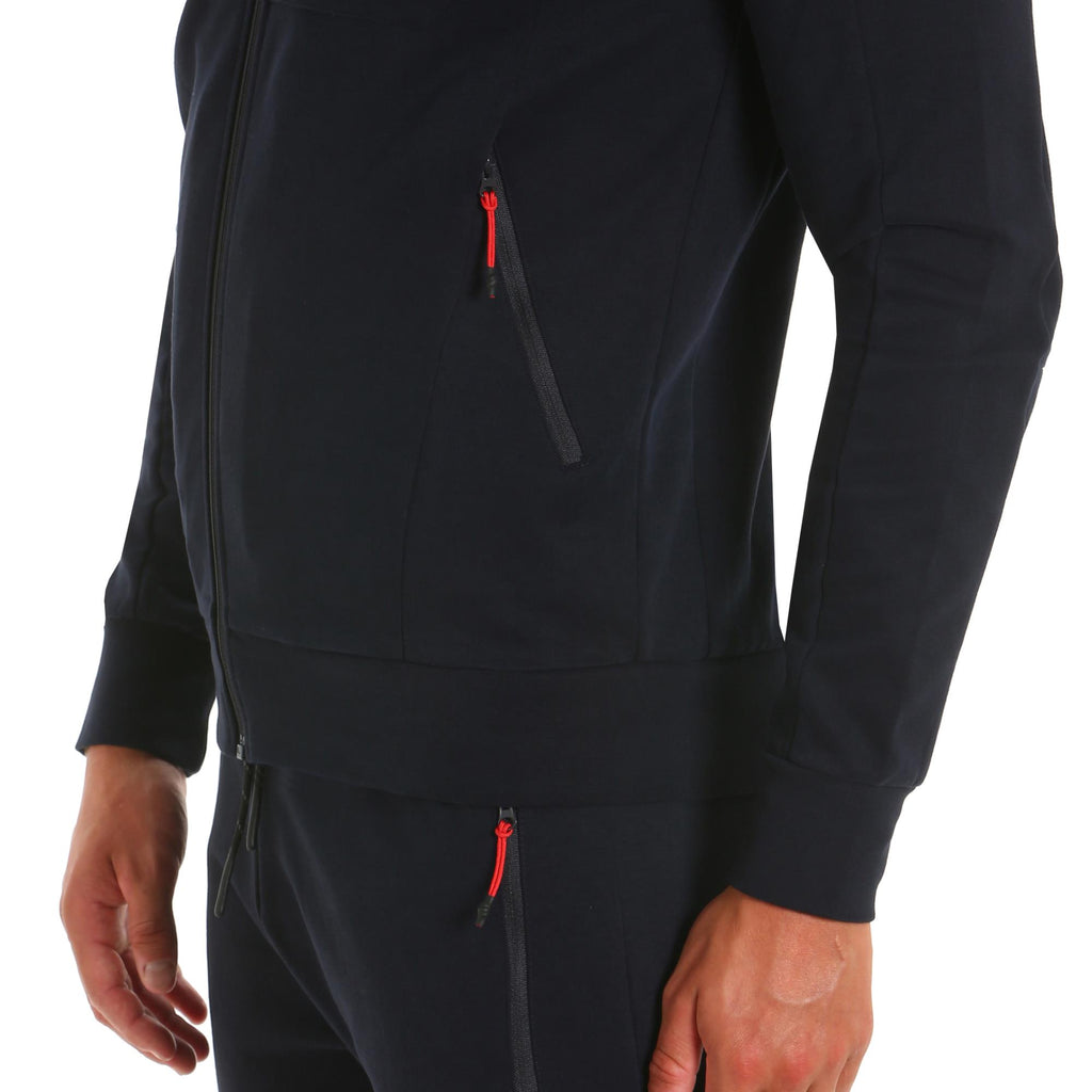 DECK FZ SWEATER - Navy