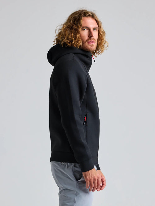 ACT FULL-ZIP HOODIE - Fekete