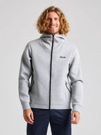 ACT FULL-ZIP HOODIE - Aluminimum