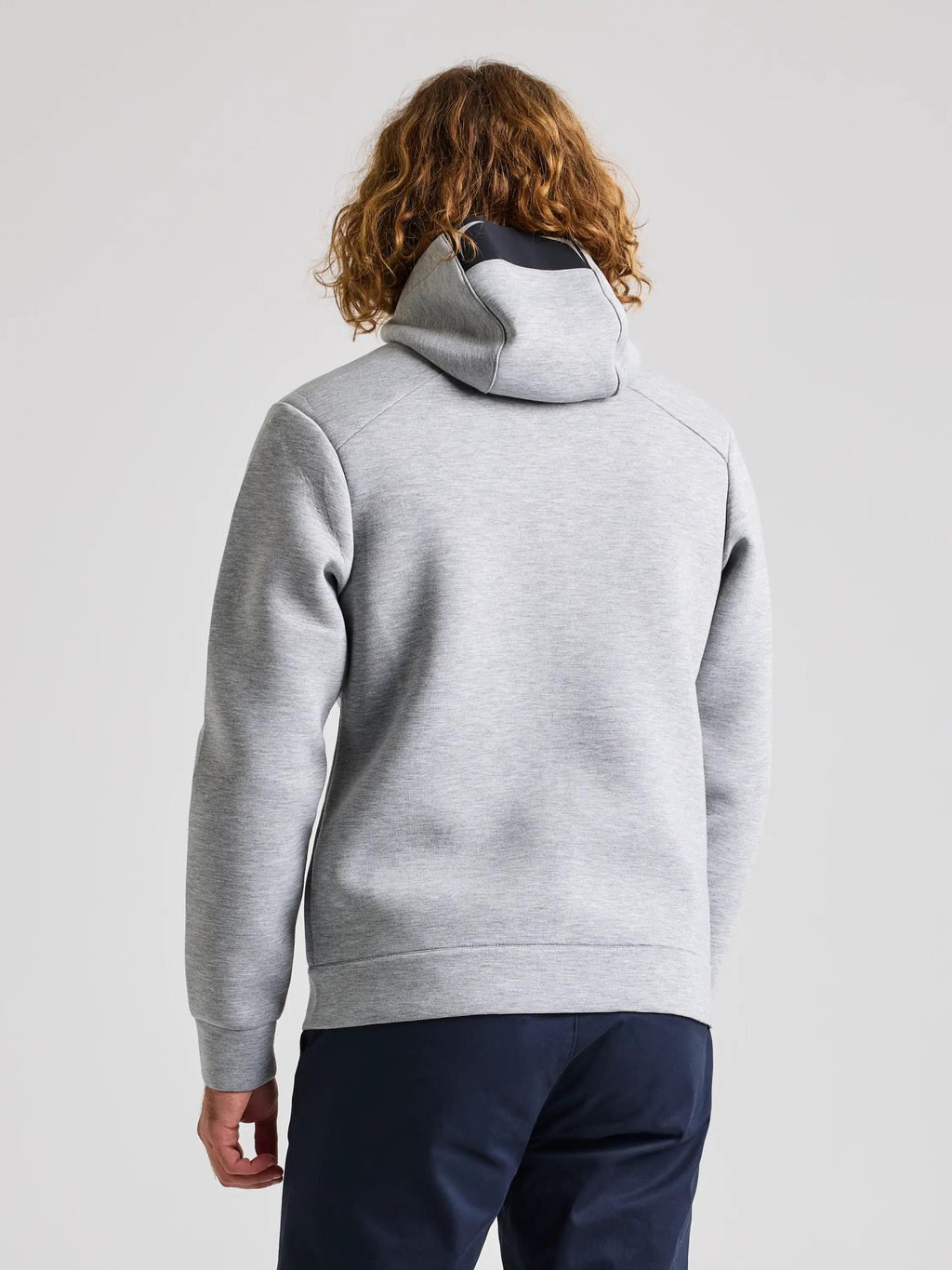ACT FULL-ZIP HOODIE - Aluminimum