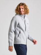 ACT FULL-ZIP HOODIE - Aluminimum