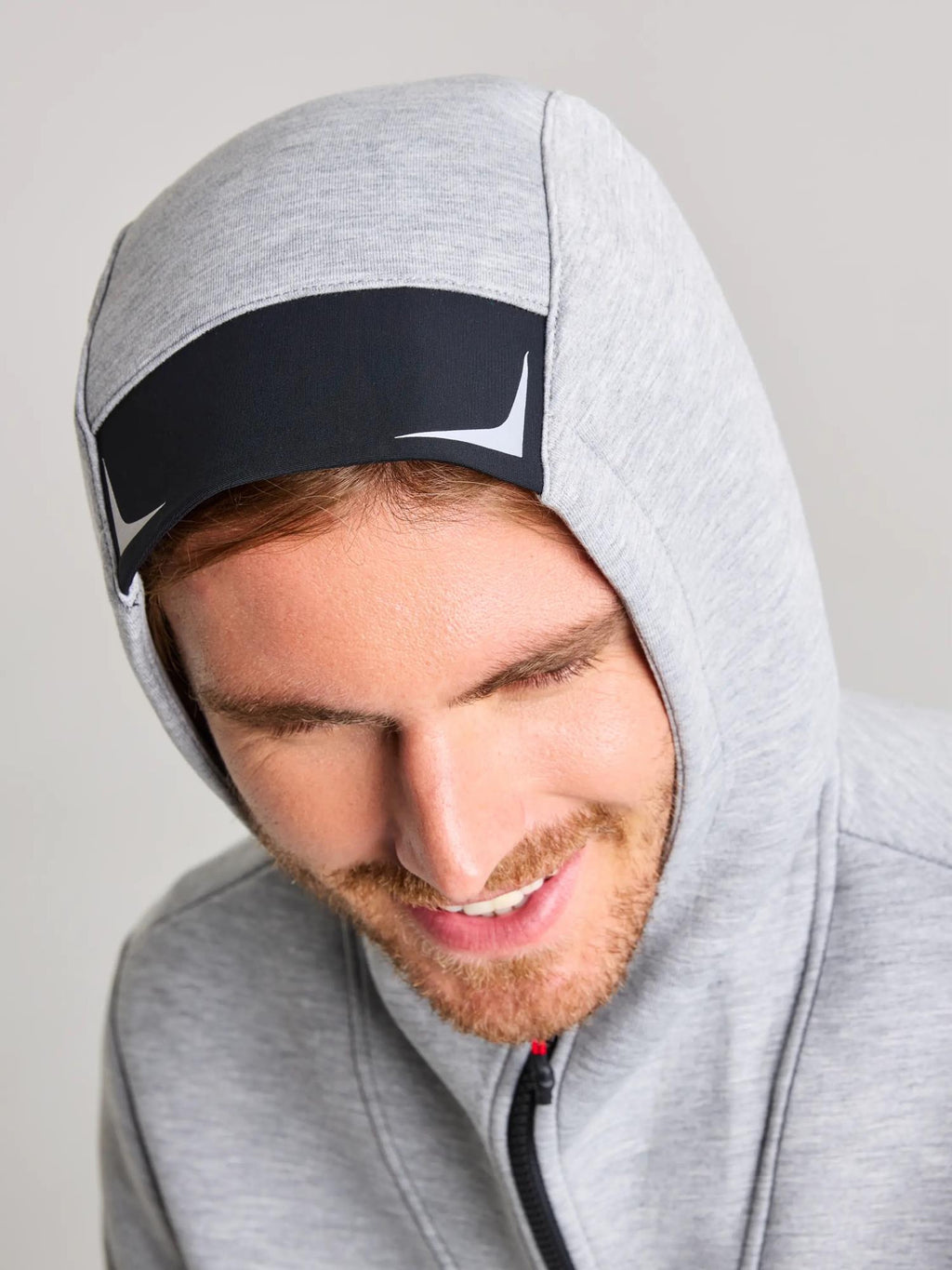 ACT FULL-ZIP HOODIE - Aluminimum