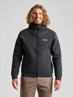 ACT FULL-ZIP HOODIE - Szén