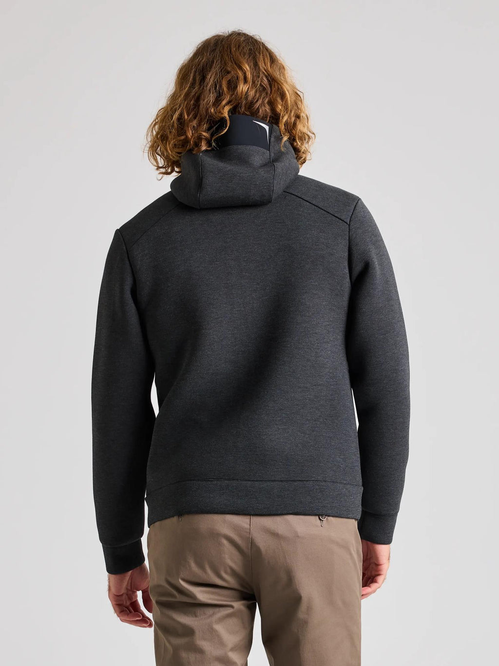 ACT FULL-ZIP HOODIE - Szén