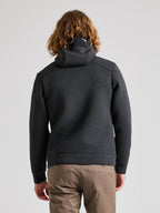 ACT FULL-ZIP HOODIE - Szén