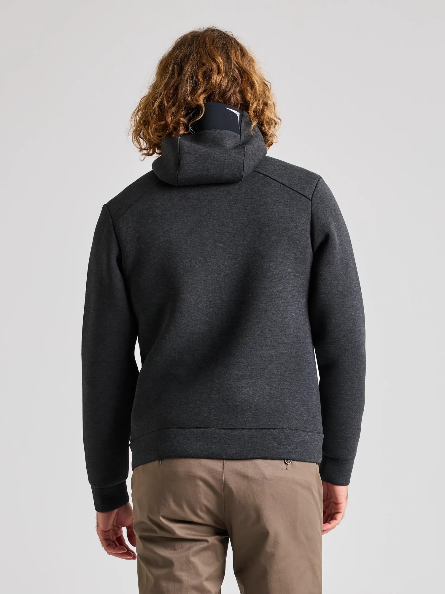 ACT FULL-ZIP HOODIE - Sötét kék