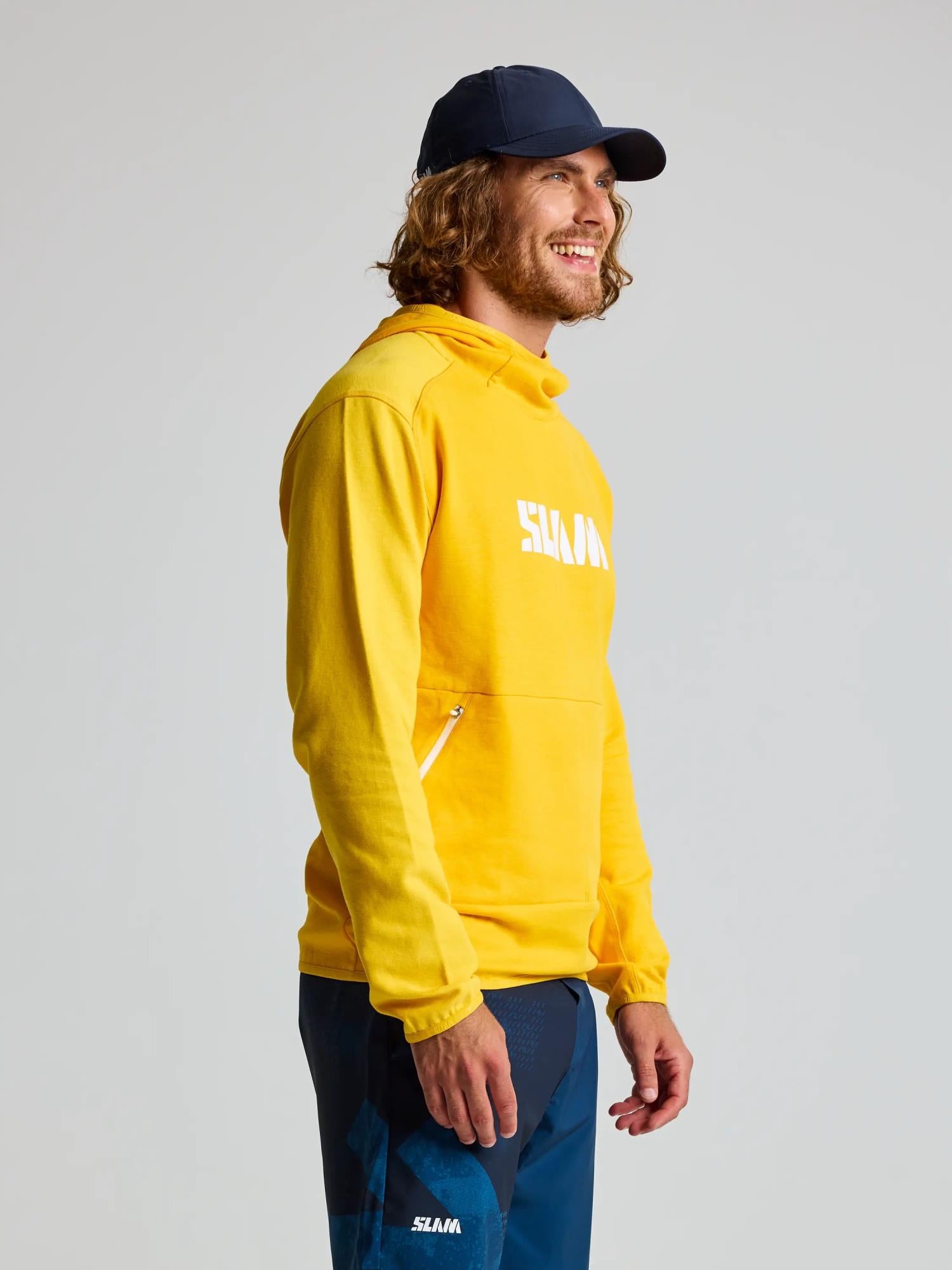 GRAPHIC HOODIE - Sárga