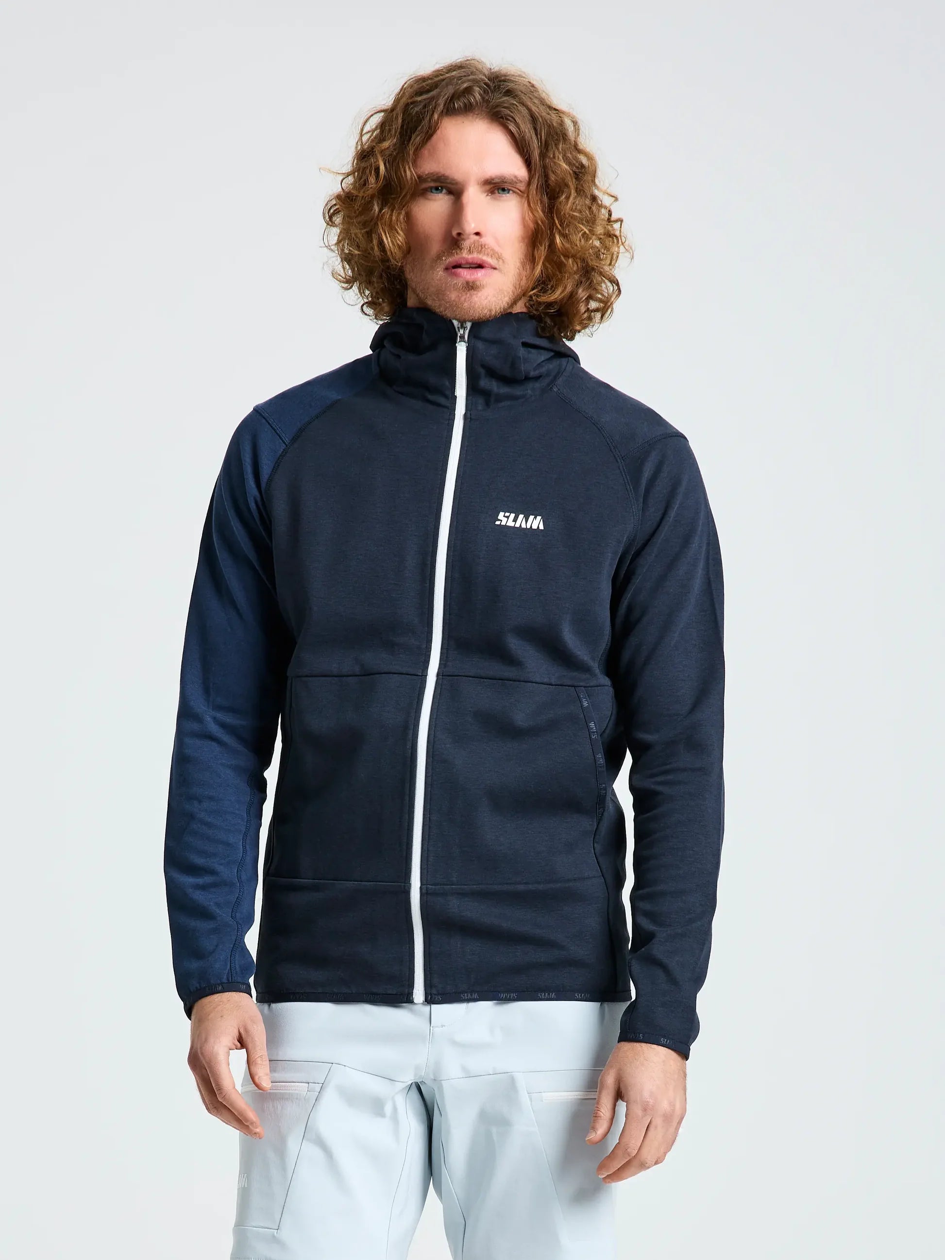 GRAPHIC FZ HOODIE - Navy