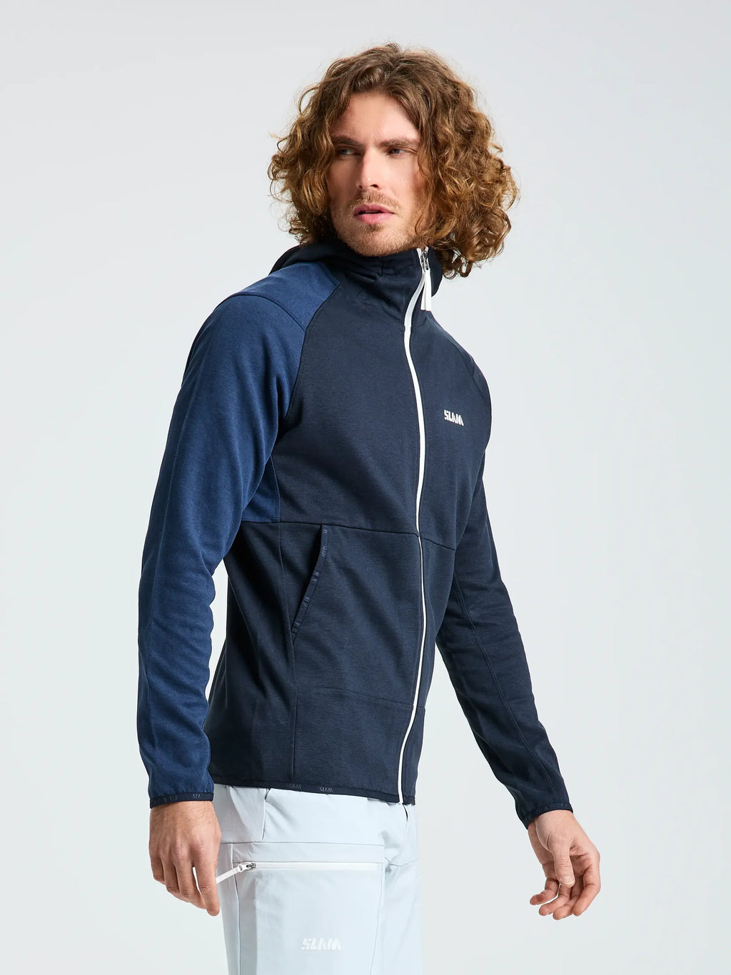 GRAPHIC FZ HOODIE - Navy