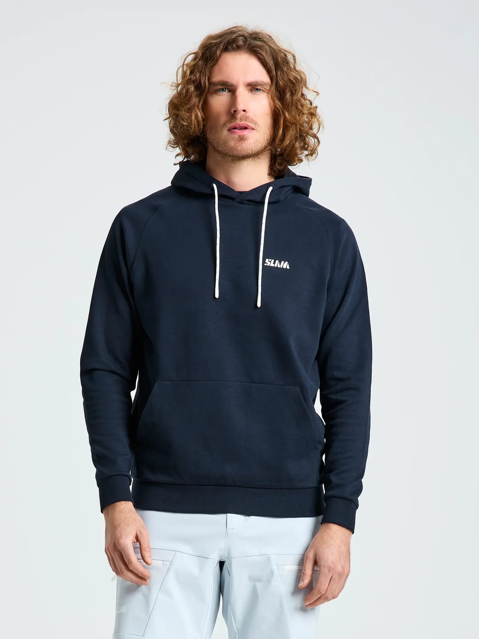 LOGO HOODIE - Navy