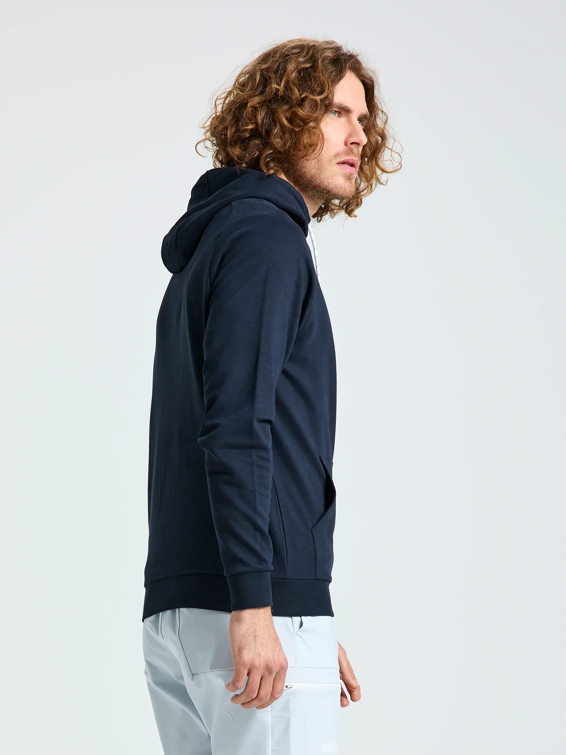 LOGO HOODIE - Navy
