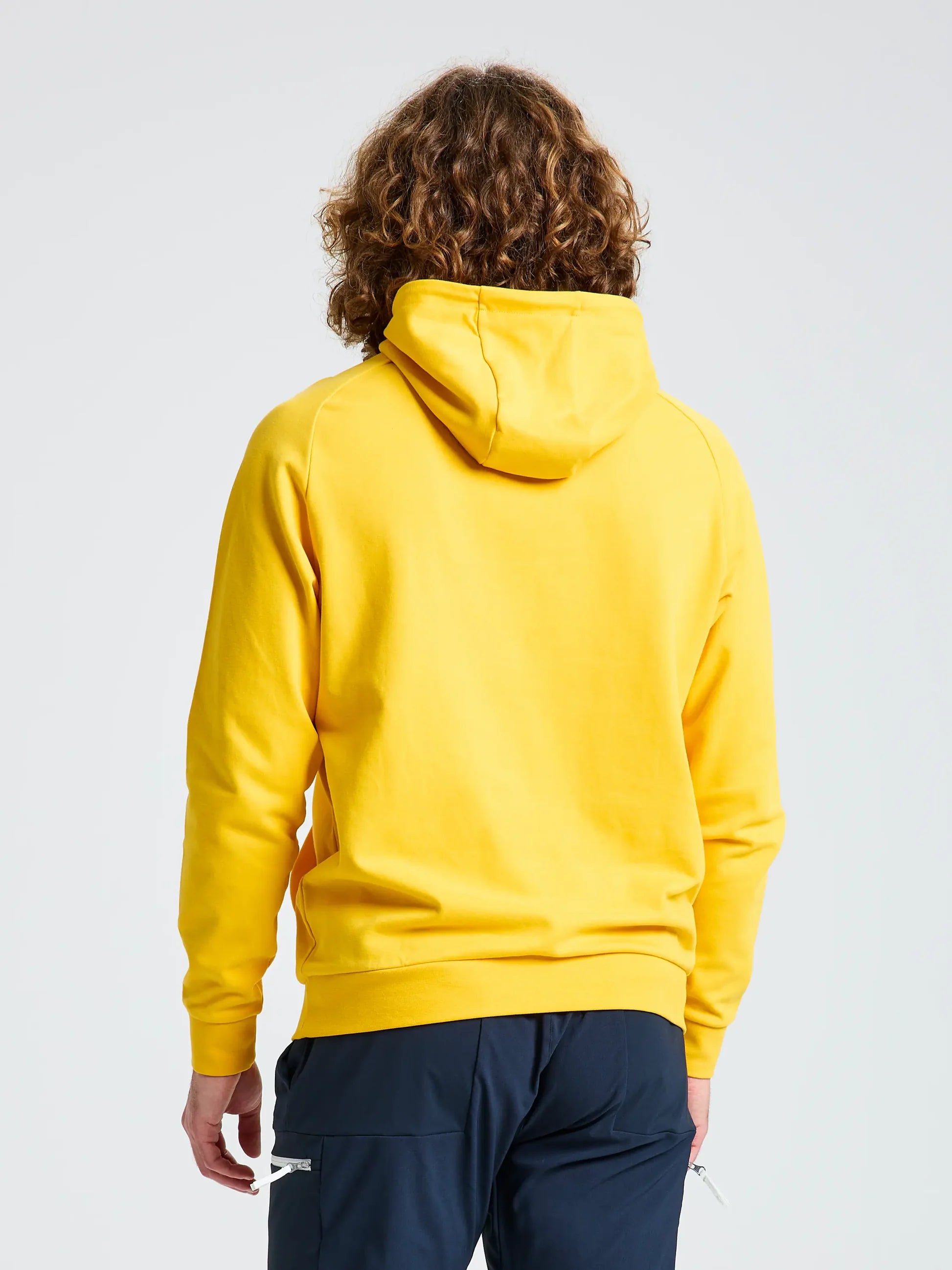 LOGO HOODIE - Sárga