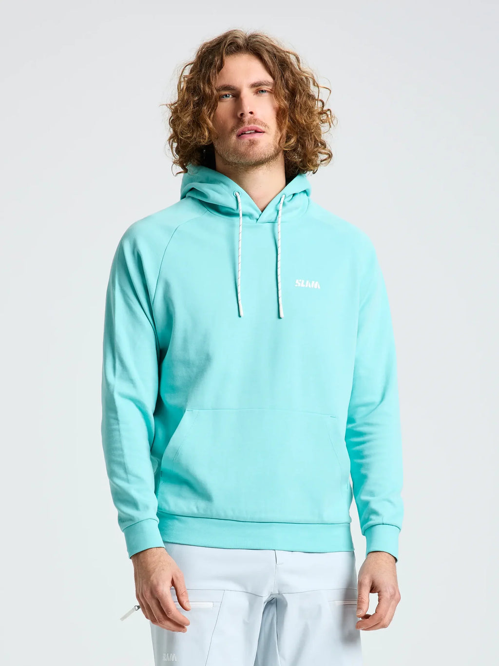 LOGO HOODIE - Kék