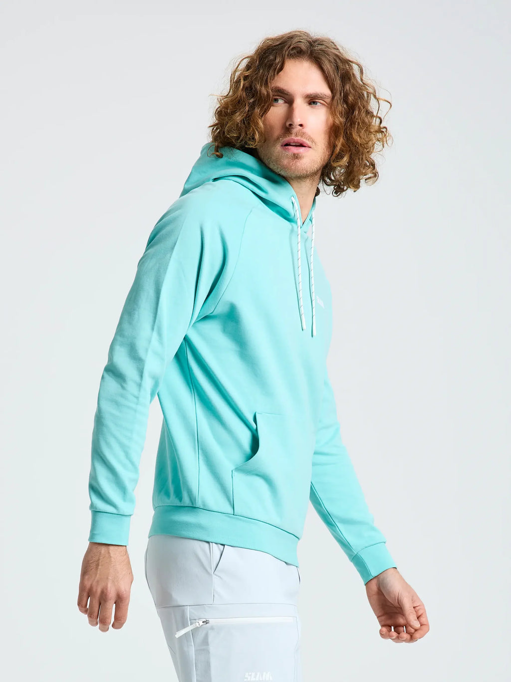 LOGO HOODIE - Kék