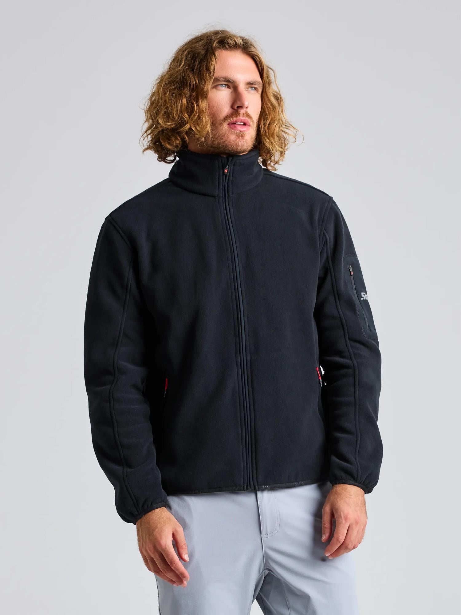 DECK FLEECE - Fekete