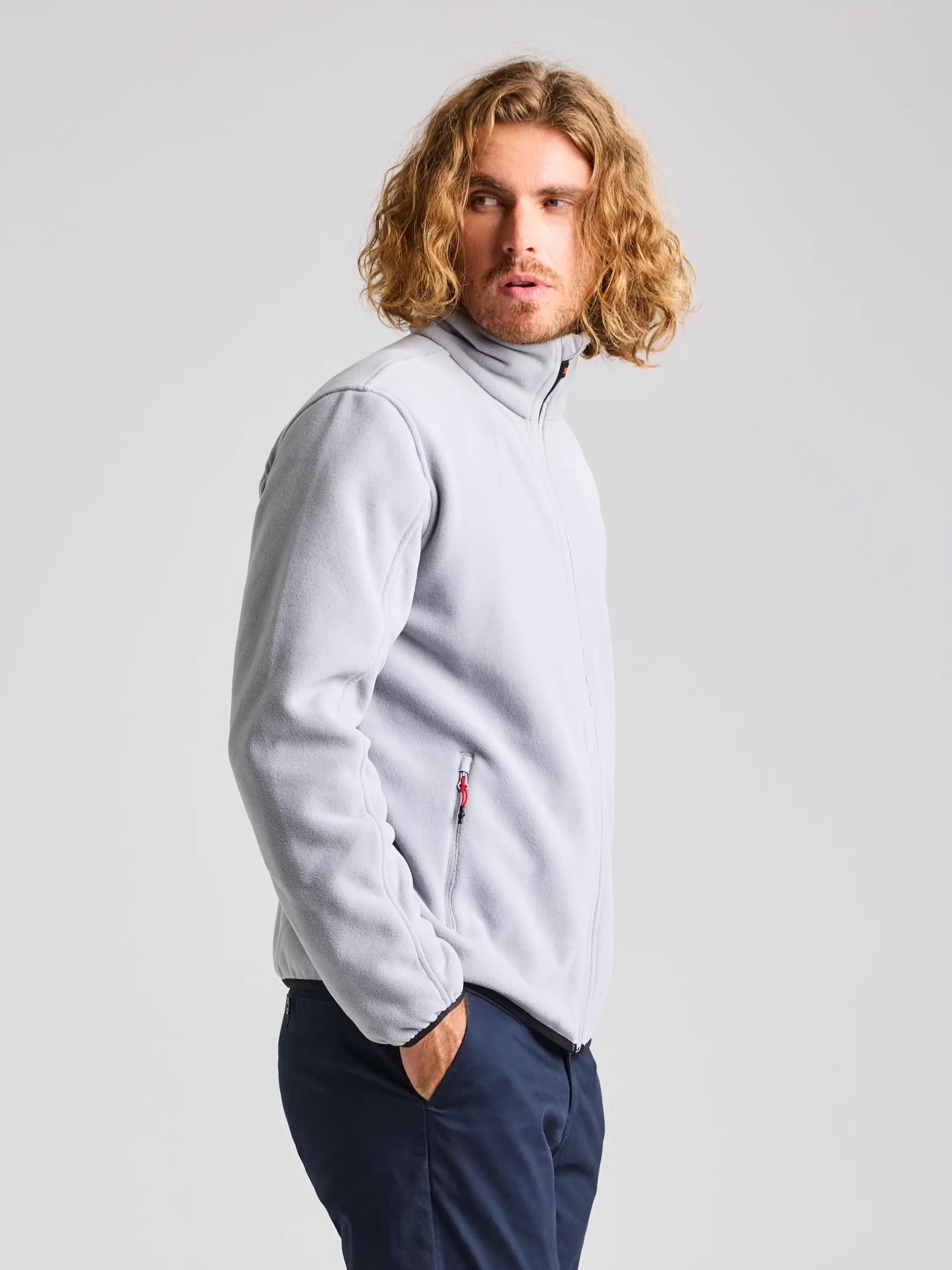 DECK FLEECE - Aluminium