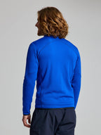 ACT GRID FLEECE - Olimpia kék