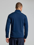 ACT GRID FLEECE - Navy