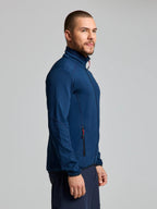 ACT GRID FLEECE - Navy