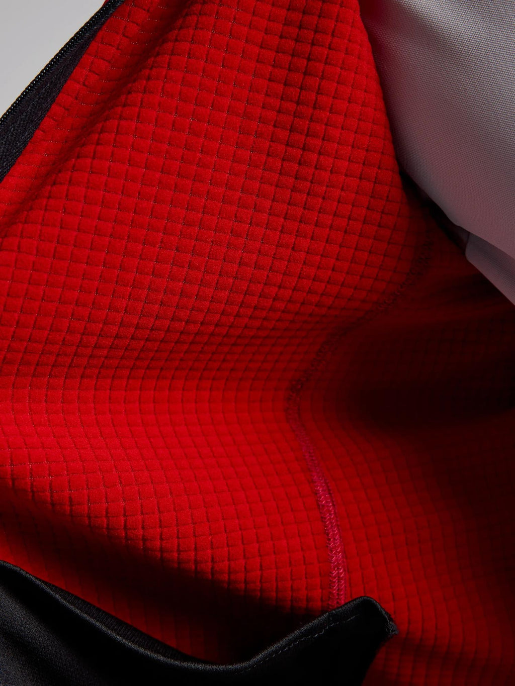 ACT GRID FLEECE - Chili