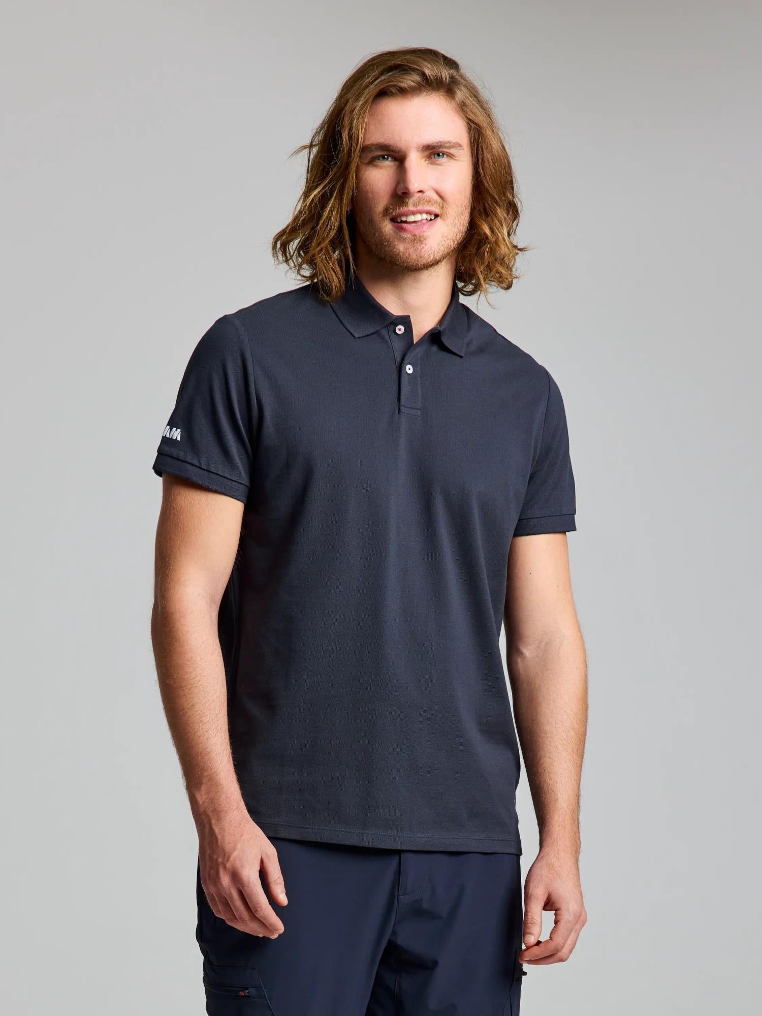 DECK POLO SS - Navy
