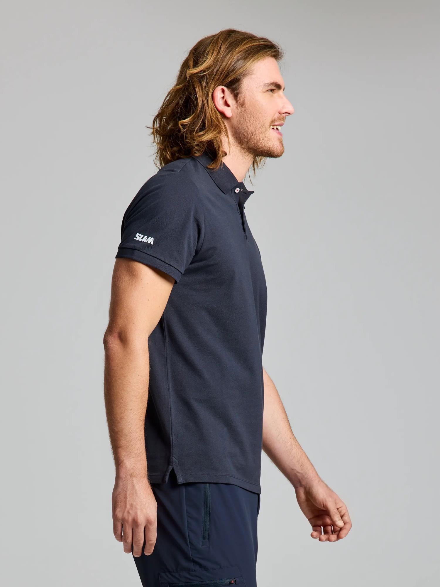 DECK POLO SS - Navy