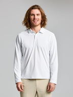 TECH PIQUE POLO LS - Fehér