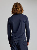 TECH PIQUE POLO LS - Navy