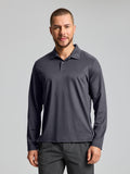 TECH PIQUE POLO LS - Titánium