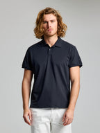 TECH PIQUE POLO SS - Fekete